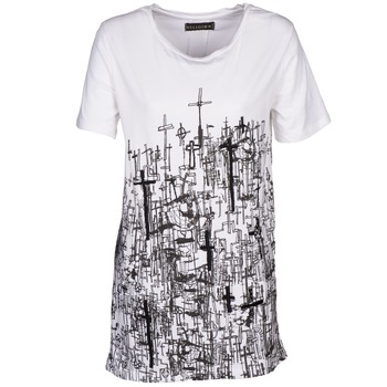 Vêtements Femme T-shirts manches courtes Religion B123CND13 Blanc