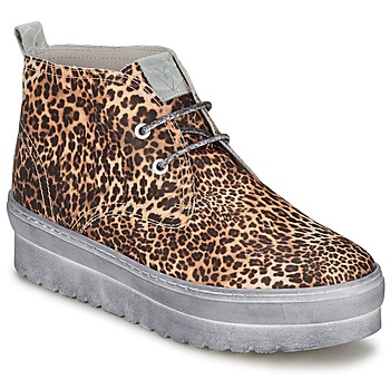 Scarpe Donna Sneakers alte Ylati BAIA F Leopard