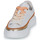 Schuhe Damen Sneaker Low JB Martin FLEUR Weiß / Orange