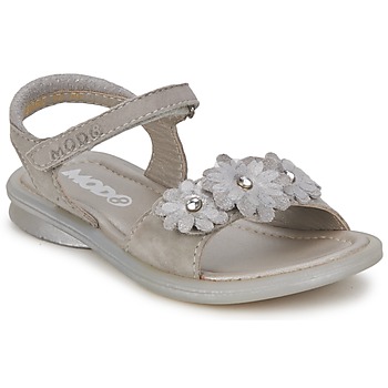 Schuhe Mädchen Sandalen / Sandaletten Mod'8 JUKA Silber