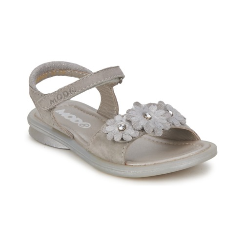 Schuhe Mädchen Sandalen / Sandaletten Mod'8 JUKA Silber