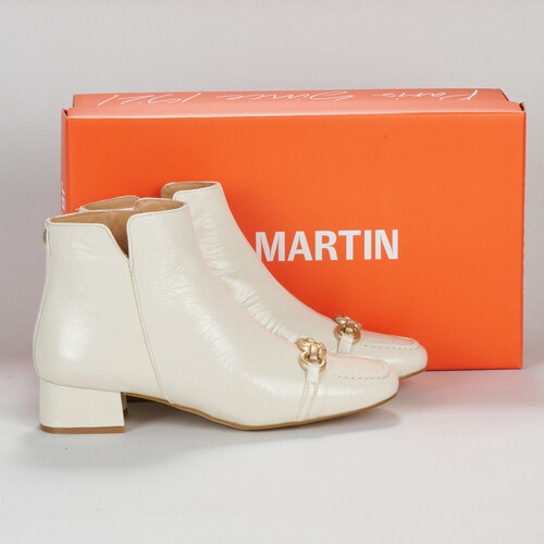 Schuhe Damen Low Boots JB Martin VALERIE Weiß