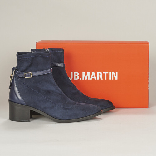 Schuhe Damen Low Boots JB Martin LEORA Marineblau