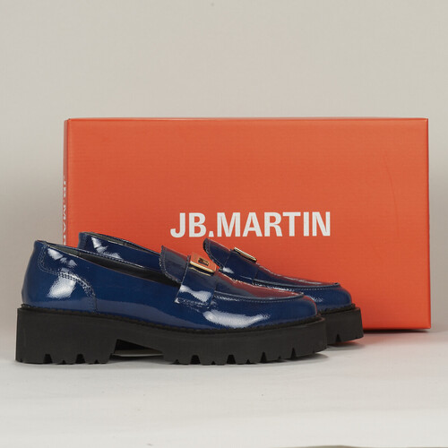 Schuhe Damen Slipper JB Martin FOLIE Blau