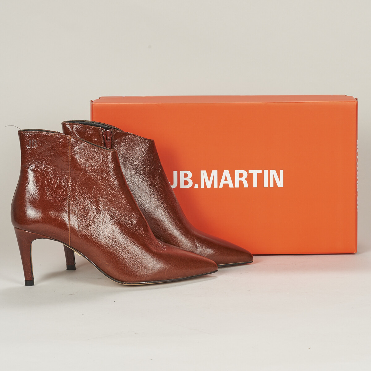 Schuhe Damen Low Boots JB Martin ESTELLE Kognac