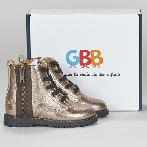 Schuhe Mädchen Boots GBB  Grau