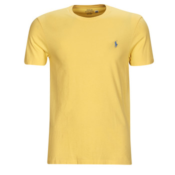 Kleidung Herren T-Shirts Polo Ralph Lauren T-SHIRT AJUSTE EN COTON Gelb / Gelb