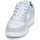 Schuhe Damen Sneaker Low Lacoste COURT CAGE Weiß / Blau