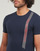 Kleidung Herren T-Shirts Emporio Armani UNDERLINED LOGO Marineblau