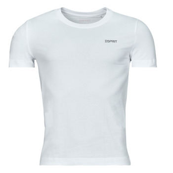 Kleidung Herren T-Shirts Esprit SUS F AW CN SS Weiß
