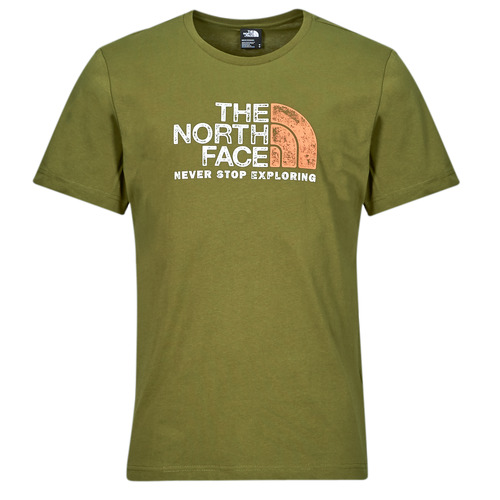 Kleidung Herren T-Shirts The North Face S/S RUST 2 Khaki