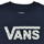 Kleidung Jungen T-Shirts Vans VANS CLASSIC LOGO FILL Marineblau