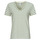 Kleidung Damen T-Shirts Petit Bateau A0ACS COL V Weiß
