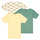 Kleidung Jungen T-Shirts Petit Bateau A0A8I X3 Gelb / Bunt