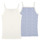 Kleidung Mädchen Tops Petit Bateau A0A4D X2 Blau / Weiß