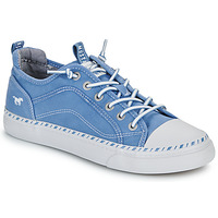 Schuhe Damen Sneaker Low Mustang 1376308 Blau