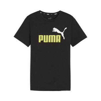 Vêtements Garçon T-shirts manches courtes Puma ESS+ 2 COL LOGO TEE B 