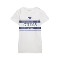 Kleidung Mädchen T-Shirts Guess J4RI15 Weiß