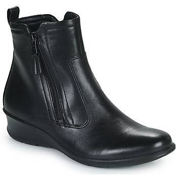 Chaussures Femme Boots Ecco Felicia Black Santiago KP 
