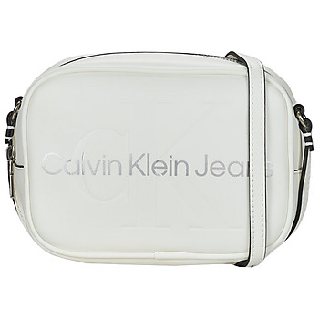 Taschen Herren Umhängetaschen Calvin Klein Jeans SCULPTED CAMERA BAG18MONO Weiß