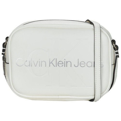 Taschen Herren Umhängetaschen Calvin Klein Jeans SCULPTED CAMERA BAG18MONO Weiß