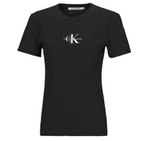 Abbigliamento Donna T-shirt maniche corte Calvin Klein Jeans MONOLOGO SLIM TEE 
