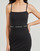Kleidung Damen Kurze Kleider Calvin Klein Jeans LOGO ELASTIC STRAPPY DRESS    