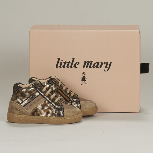 Schuhe Mädchen Sneaker High Little Mary LYNNA Braun,