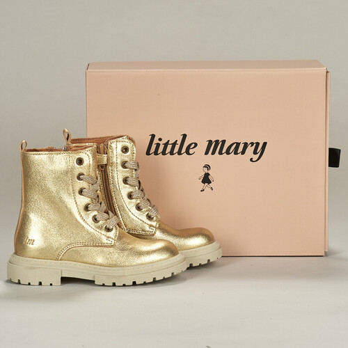 Schuhe Mädchen Low Boots Little Mary MINA Golden