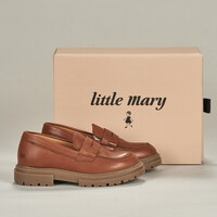 Schuhe Mädchen Slipper Little Mary MARILOU Braun,