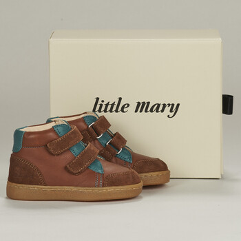 Schuhe Jungen Sneaker High Little Mary LEIO Braun,