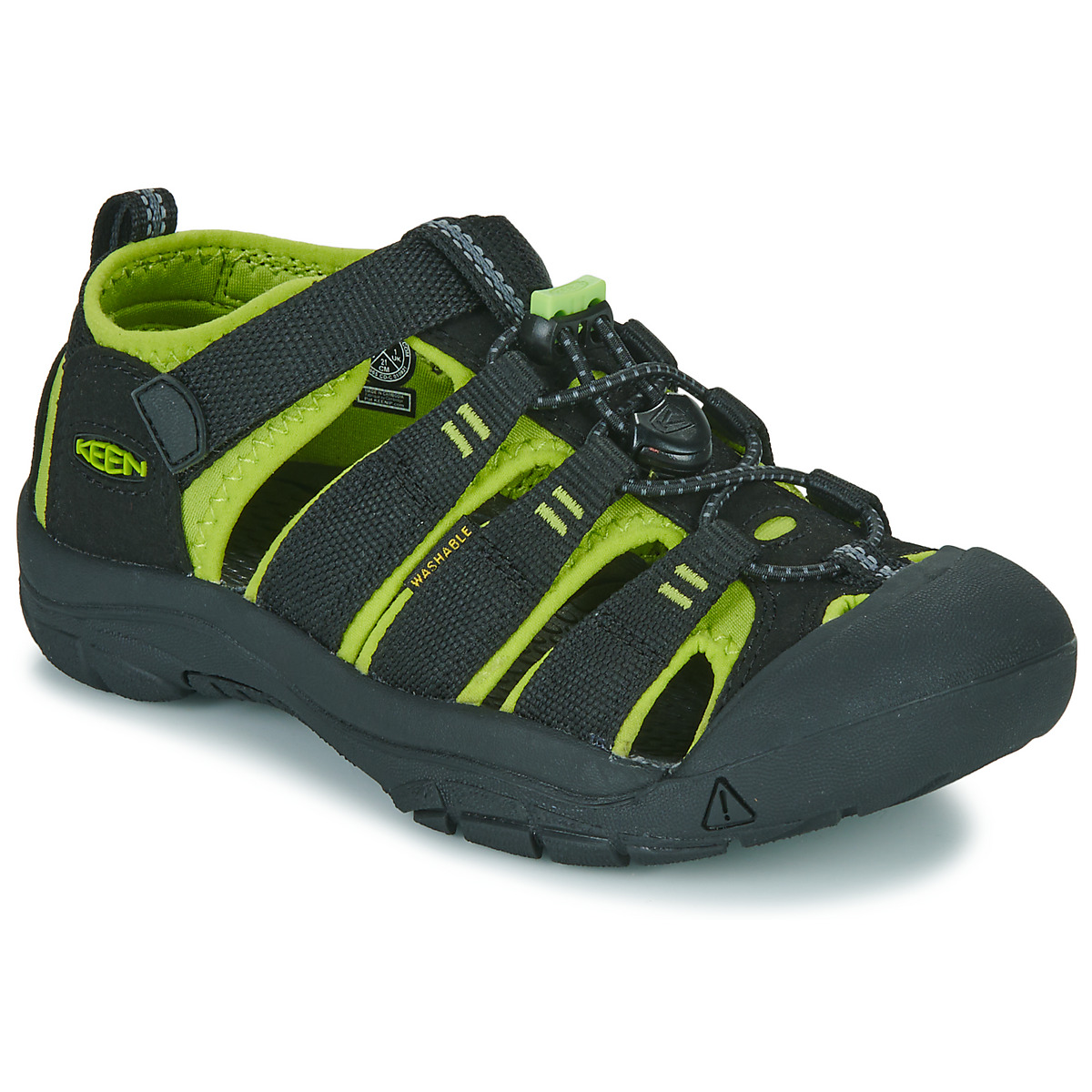 Chaussures Garçon Sandales et Nu-pieds Keen KIDS NEWPORT H2 Noir / Vert