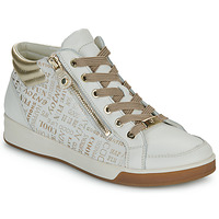 Schuhe Damen Sneaker High Ara ROM-ST-HIGH-SOFT Weiß / Golden