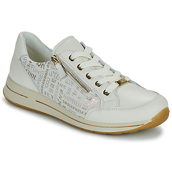 Schuhe Damen Sneaker Low Ara OSAKA 2.0 Weiß / Golden