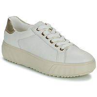 Schuhe Damen Sneaker Low Ara MONACO Weiß / Golden