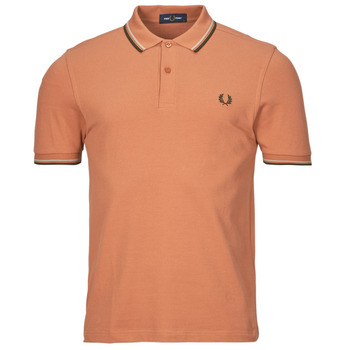 Kleidung Herren Polohemden Fred Perry TWIN TIPPED FRED PERRY SHIRT Koralle
