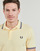 Kleidung Herren Polohemden Fred Perry TWIN TIPPED FRED PERRY SHIRT Gelb / Marineblau