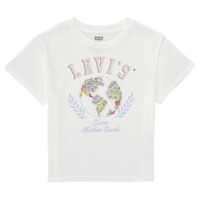 Kleidung Mädchen T-Shirts Levi's EARTH OVERSIZED TEE Weiß