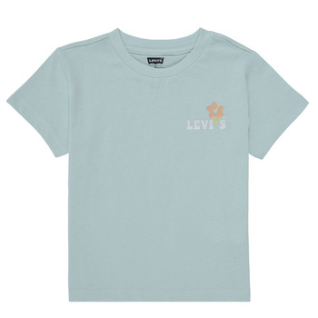 Kleidung Mädchen T-Shirts Levi's OCEAN BEACH SS TEE Blau / Orange