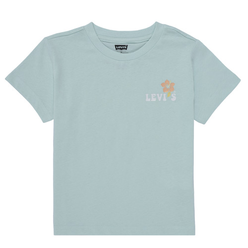 Kleidung Mädchen T-Shirts Levi's OCEAN BEACH SS TEE Blau / Orange