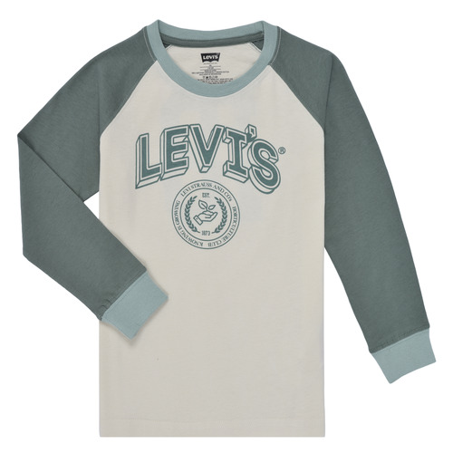 Abbigliamento Bambino T-shirts a maniche lunghe Levi's PREP COLORBLOCK LONGSLEEVE 