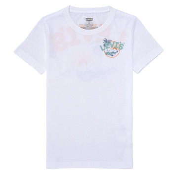 Kleidung Jungen T-Shirts Levi's SCENIC SUMMER TEE Bunt / Weiß
