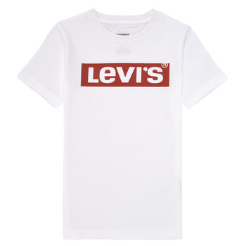 Kleidung Jungen T-Shirts Levi's SHORT SLEEVE GRAPHIC TEE SHIRT Weiß