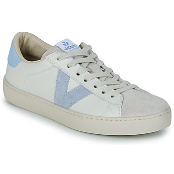 Schuhe Damen Sneaker Low Victoria BERLIN Weiß / Blau