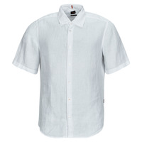 Kleidung Herren Kurzärmelige Hemden BOSS Rash_2 Weiß