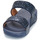 Schuhe Damen Sandalen / Sandaletten FitFlop Lulu Glitter Slides Blau