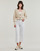 Kleidung Damen Flare Jeans/Bootcut Freeman T.Porter NYLIA ANDALOUSIA Weiß