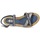 Chaussures Femme Sandales et Nu-pieds Schmoove MEMORY LINK Argent / Marine