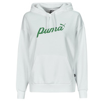 Kleidung Damen Sweatshirts Puma ESS+ BLOSSOM SCRIPT HOODIE TR Weiß