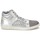 Chaussures Femme Baskets montantes Hip 90CR SILVER-CROCO